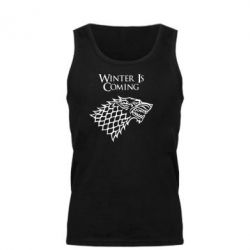 Мужская майка Winter is coming (Игра престолов) - PrintSalon
