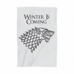 Полотенце с принтом Winter is coming (Игра престолов) - PrintSalon
