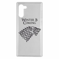 Чехол для Samsung Note 10 Winter is coming (Игра престолов) - PrintSalon