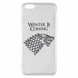 Чехол для iPhone 6 Plus/6S Plus Winter is coming (Игра престолов) - PrintSalon