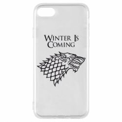 Чехол для iPhone 7 Winter is coming (Игра престолов) - PrintSalon