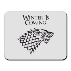 Коврик для мыши Winter is coming (Игра престолов) - PrintSalon