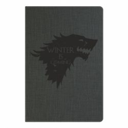 Блокнот с принто Winter is coming soon - PrintSalon