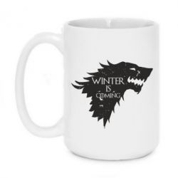 Чашка 420ml Winter is coming soon - PrintSalon
