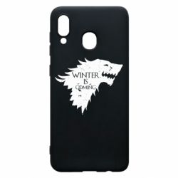 Чехол для Samsung A30 Winter is coming soon - PrintSalon