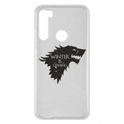 Чехол для Xiaomi Redmi Note 8 Winter is coming soon - PrintSalon