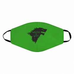 Маска многоразовая Winter is coming soon - PrintSalon
