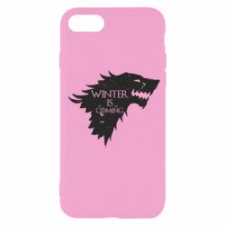 Чехол для iPhone SE 2020 Winter is coming soon - PrintSalon