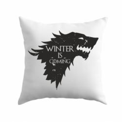 Подушка Winter is coming soon - PrintSalon