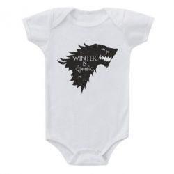 Детский бодик Winter is coming soon - PrintSalon
