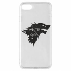 Чехол для iPhone SE 2022 Winter is coming soon - PrintSalon