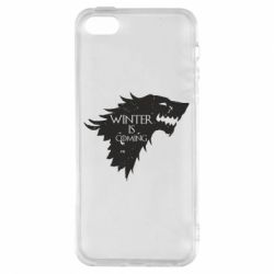 Чехол для iPhone5/5S/SE Winter is coming soon - PrintSalon