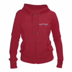 Жіноче худі на блискавці Witcher Logo - PrintSalon