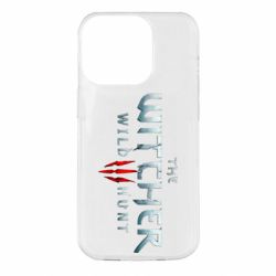 Чохол для iPhone 14 Pro Witcher Logo - PrintSalon