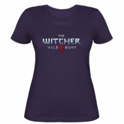 Жіноча футболка Witcher Logo - PrintSalon