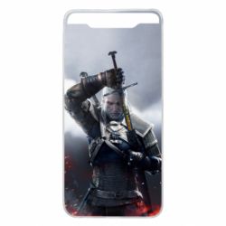 Чехол для Samsung A80 Witcher with a sword - PrintSalon