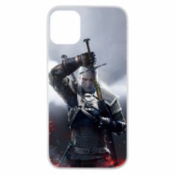 Чехол для iPhone 11 Pro Witcher with a sword - PrintSalon