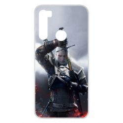 Чехол для Xiaomi Redmi Note 8 Witcher with a sword - PrintSalon