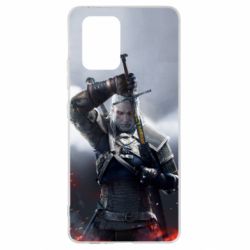 Чехол для Samsung S10 Lite Witcher with a sword - PrintSalon