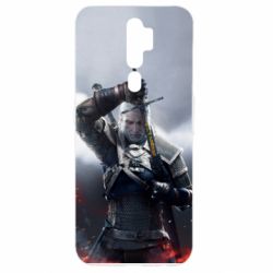 Чехол для Oppo A5/A9 2020 Witcher with a sword - PrintSalon