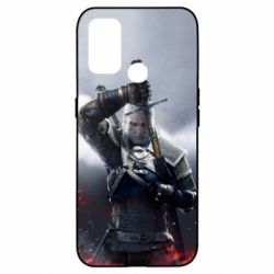 Чехол для Oppo A53/A32/A33 Witcher with a sword