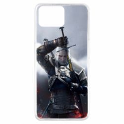 Чехол для Oppo A73 Witcher with a sword - PrintSalon