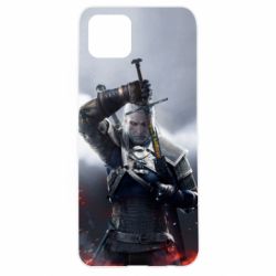 Чехол для Oppo A92s Witcher with a sword - PrintSalon