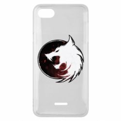 Чехол для Xiaomi Redmi 6A Witcher wolf spray