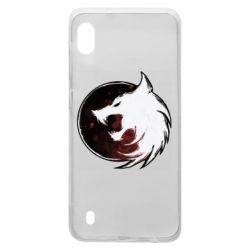 Чехол для Samsung A10 Witcher wolf spray - PrintSalon
