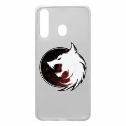 Чехол для Samsung A60 Witcher wolf spray - PrintSalon