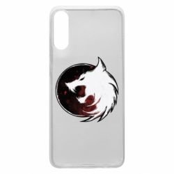 Чехол для Samsung A70 Witcher wolf spray - PrintSalon