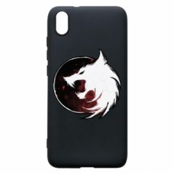 Чехол для Xiaomi Redmi 7A Witcher wolf spray - PrintSalon