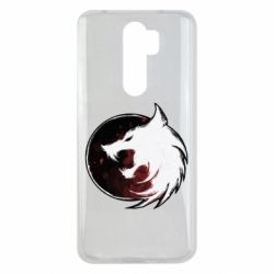 Чехол для Xiaomi Redmi Note 8 Pro Witcher wolf spray - PrintSalon