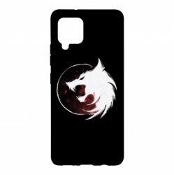Чехол для Samsung A42 5G Witcher wolf spray - PrintSalon