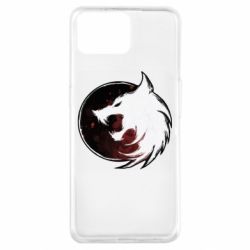 Чехол для Oppo A73 Witcher wolf spray - PrintSalon