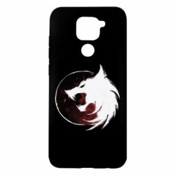 Чехол для Xiaomi Redmi Note 9/Redmi 10X Witcher wolf spray - PrintSalon