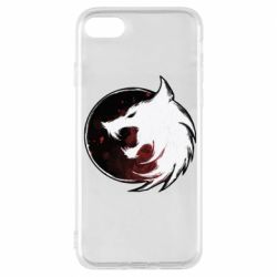 Чехол для iPhone 7 Witcher wolf spray - PrintSalon