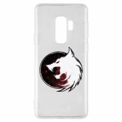 Чехол для Samsung S9+ Witcher wolf spray - PrintSalon