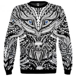 3D світшот Wolf art - PrintSalon