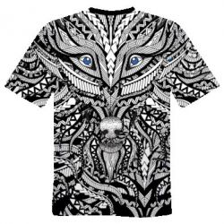 Чоловіча футболка 3D Wolf art - PrintSalon