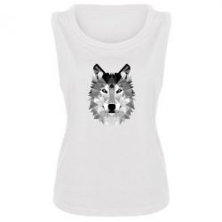 Женская майка Wolf Art - PrintSalon