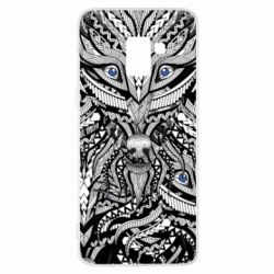 Чохол для Samsung A8+ 2018 Wolf art - PrintSalon