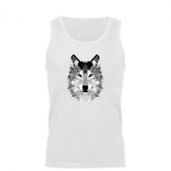 Мужская майка Wolf Art - PrintSalon