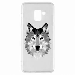 Чехол для Samsung A8+ 2018 Wolf Art