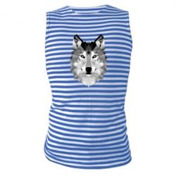 Майка-тельняшка Wolf Art - PrintSalon