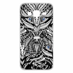 Чохол для Samsung J3 2016 Wolf art - PrintSalon