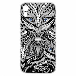 Чохол для iPhone XR Wolf art - PrintSalon
