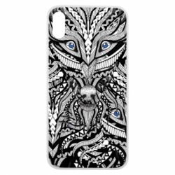 Чохол для iPhone Xs Max Wolf art - PrintSalon