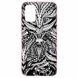 Чохол для Samsung A02s/M02s Wolf art - PrintSalon