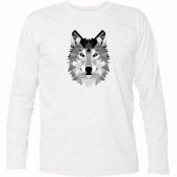 Футболка с длинным рукавом Wolf Art - PrintSalon